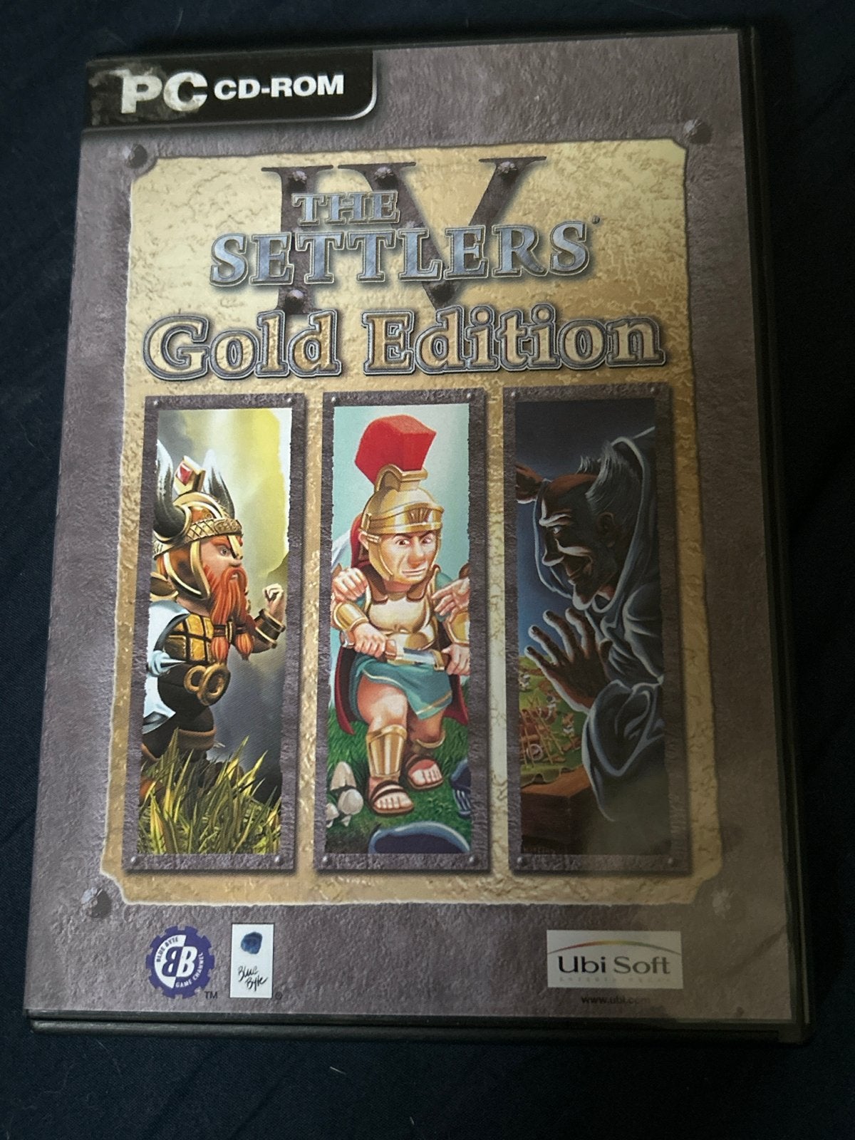 The Settlers IV Gold Edition PC CD-ROM, Spelcomputers en Games, Games | Pc, Gebruikt, Strategie en Constructie, 1 speler, Vanaf 7 jaar