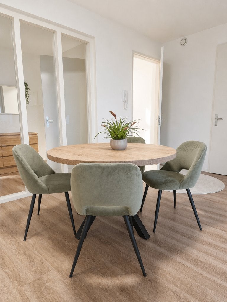 Eetkamerstoelen (4 stuks), Ophalen, Zo goed als nieuw, Overige kleuren, Vier