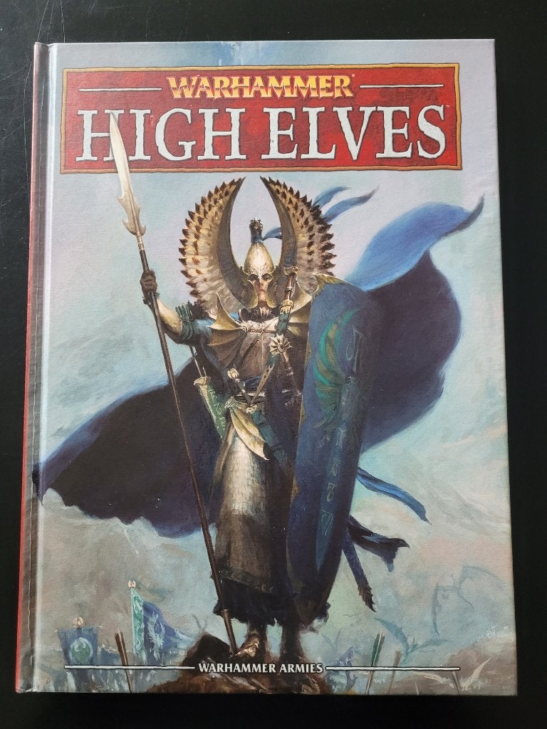 Games Workshop Warhammer High Elves Hardcover Army Book, Hobby en Vrije tijd, Ophalen of Verzenden, Zo goed als nieuw, Warhammer
