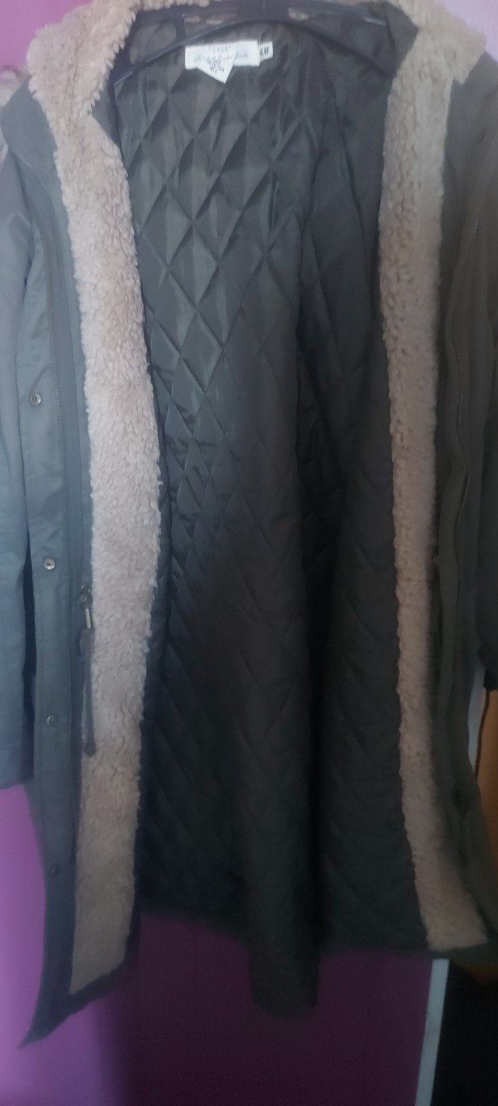 leren damesjas, Kleding | Dames, Ophalen, Nieuw, Blauw, Jas of Mantel