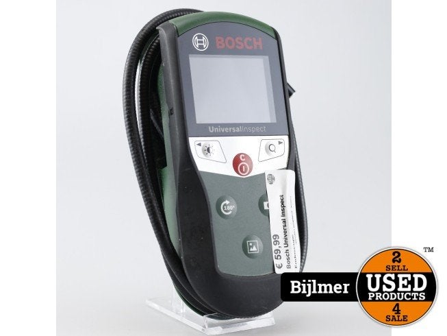 Bosch Universal Inspect Endoscope, Bosch, Zo goed als nieuw, Support@bosch.com, Robert Bosch GmbH
Robert-Bosch-Platz 1
70839 Gerlingen-SchillerhÃ¶he
Germany