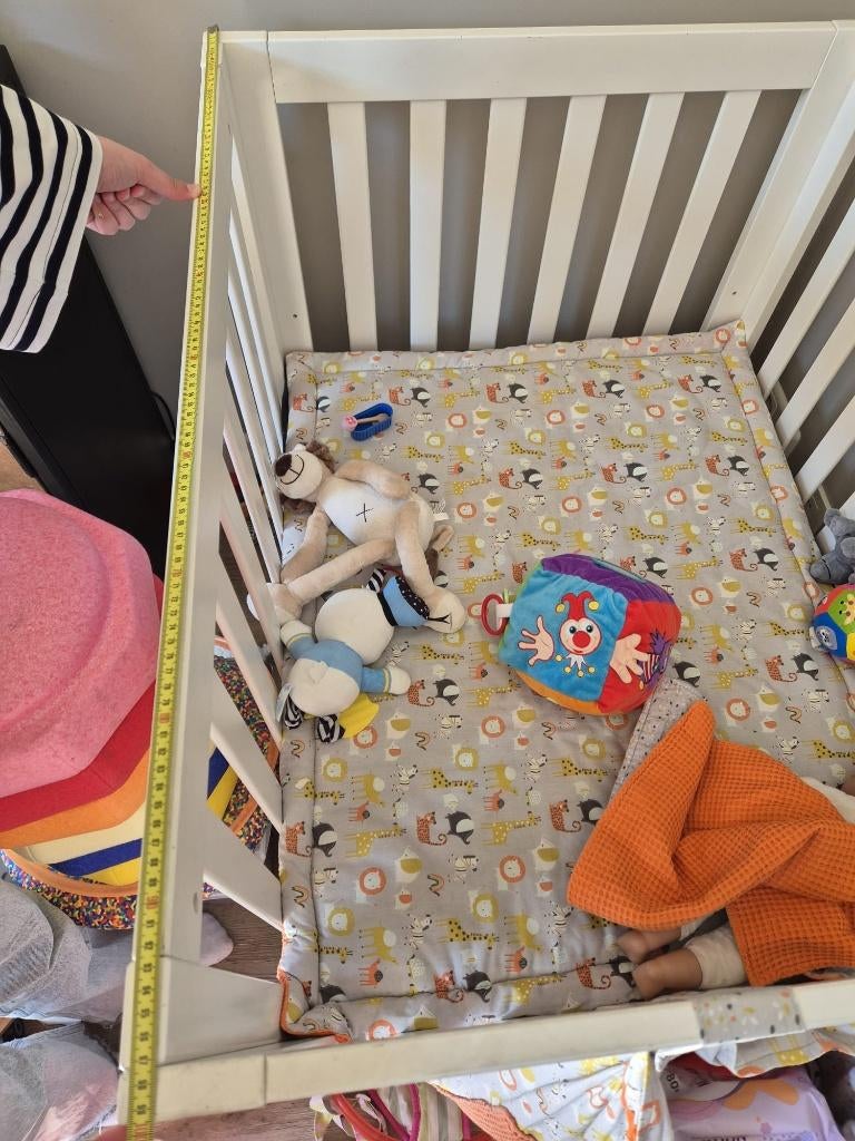 Babybox, Ophalen, Gebruikt, Rechthoekig, In hoogte verstelbaar