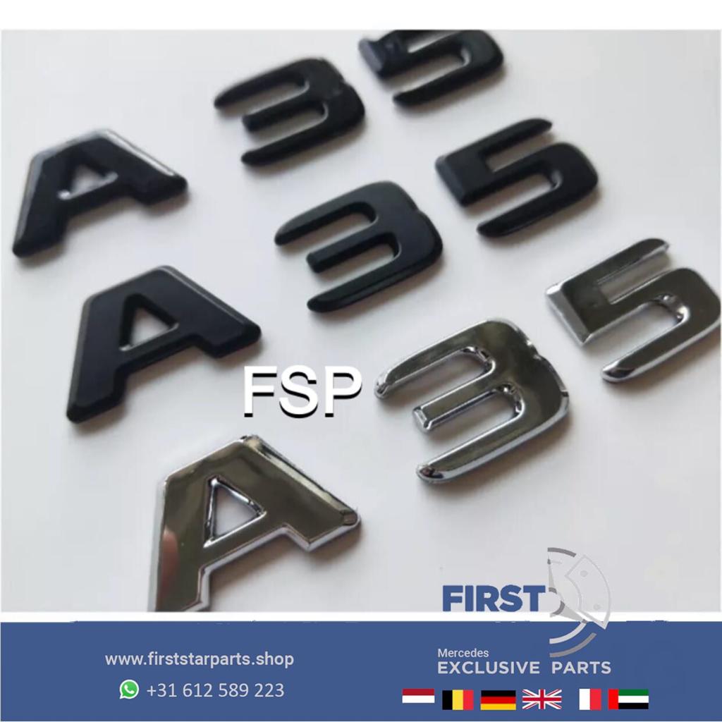 W177 V177 A35 LOGO EMBLEEM Mercedes A Klasse 2018-2022 AMG 3, Gebruikt, -, Ophalen of Verzenden, Achter