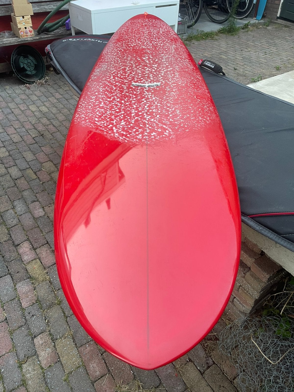 CJ Nelson Outlier 8’0 incl. Travel-boardbag, Ophalen, Gebruikt