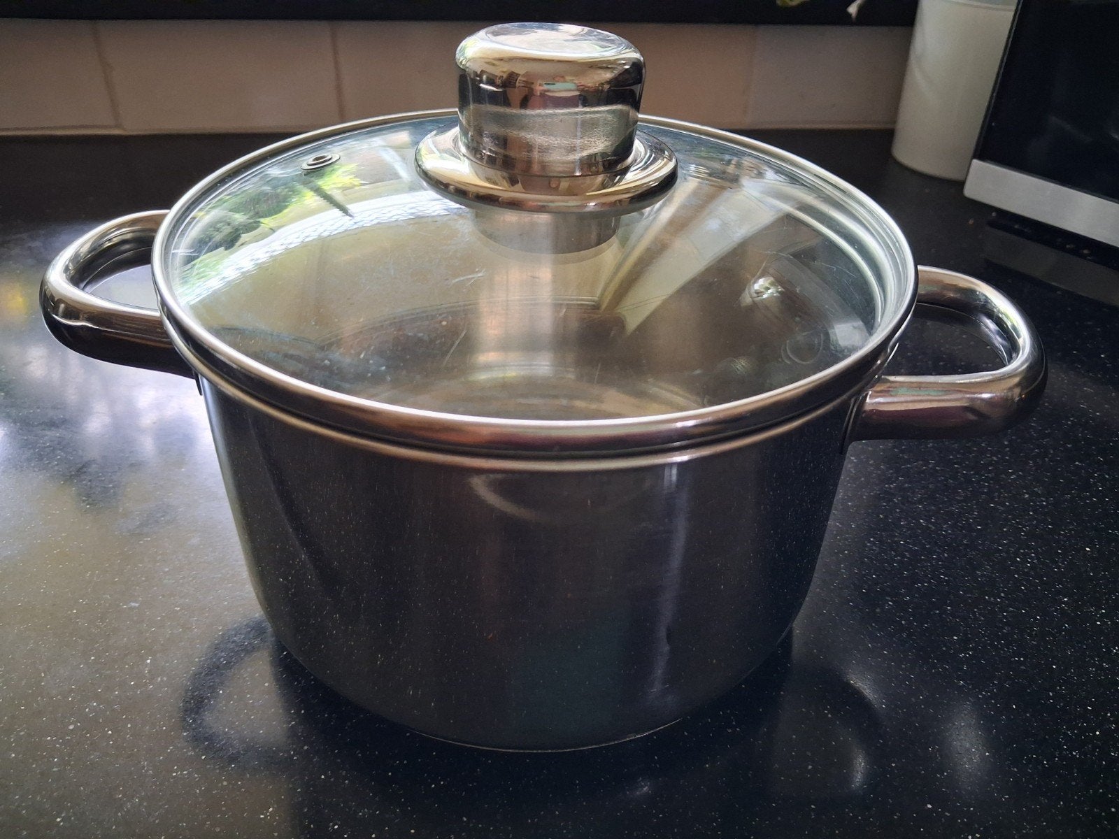 Le Chef Kookpan 17 cm met deksel, Ophalen