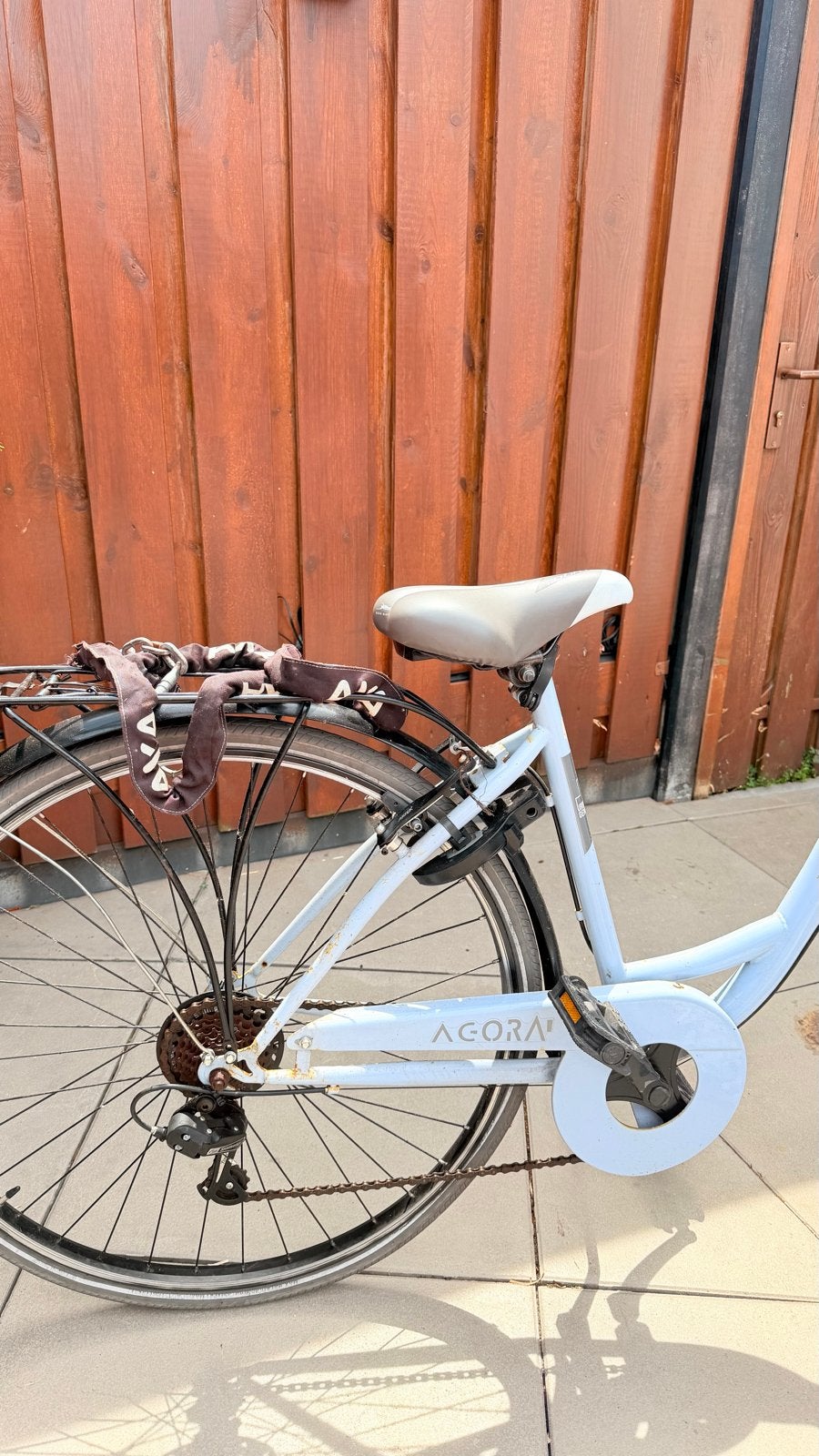Agora damesfiets met mand en versnellingen, Overige merken, Velgrem, Versnellingen, Ophalen of Verzenden