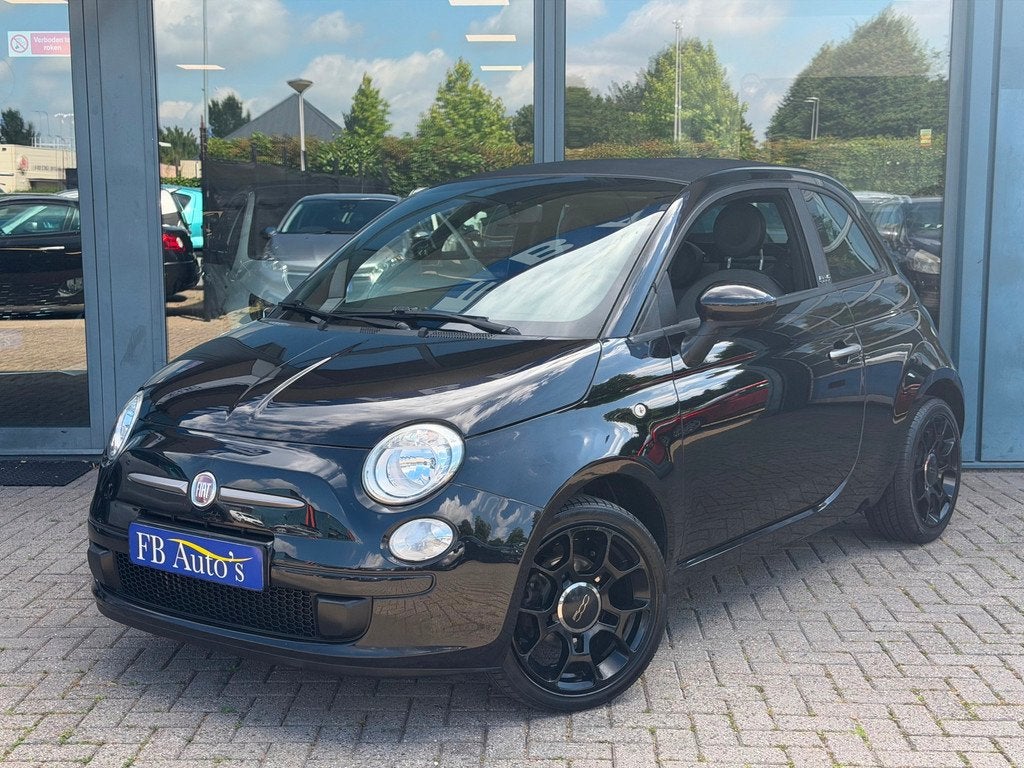 Fiat 500 C 0.9 TwinAir by Gucci Airco Lmv, Auto's, Fiat, Euro 5, 86 pk, Gebruikt, 31 €/maand