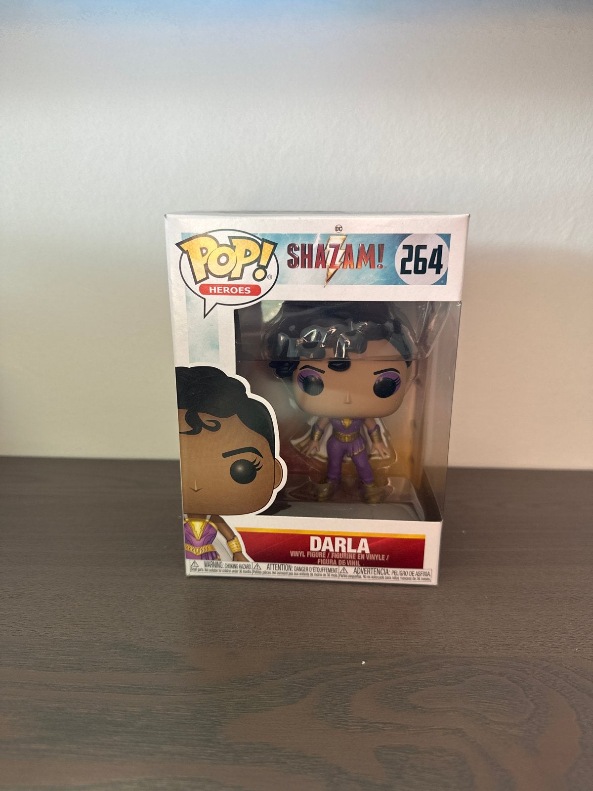 Funko Pop! Shazam! Darla #264 - Nieuw in doos, Ophalen of Verzenden, Nieuw