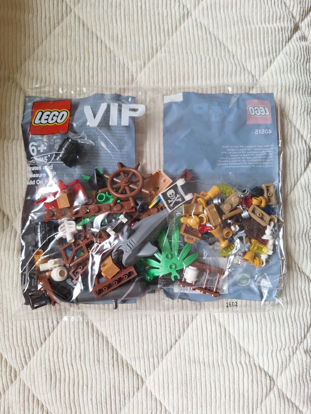 40515 LEGO VIP Pirates and Treasure Add On Pack, Lego, Nieuw, Complete set, Ongeopend/sealed