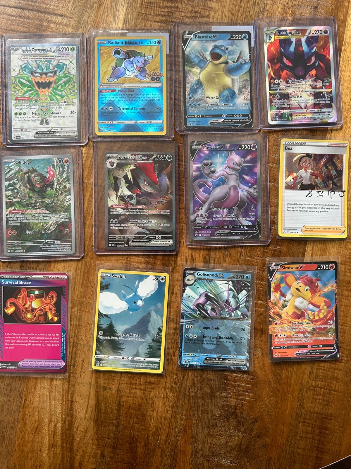 Diverse pokemon ex kaarten., Ophalen of Verzenden, Zo goed als nieuw
