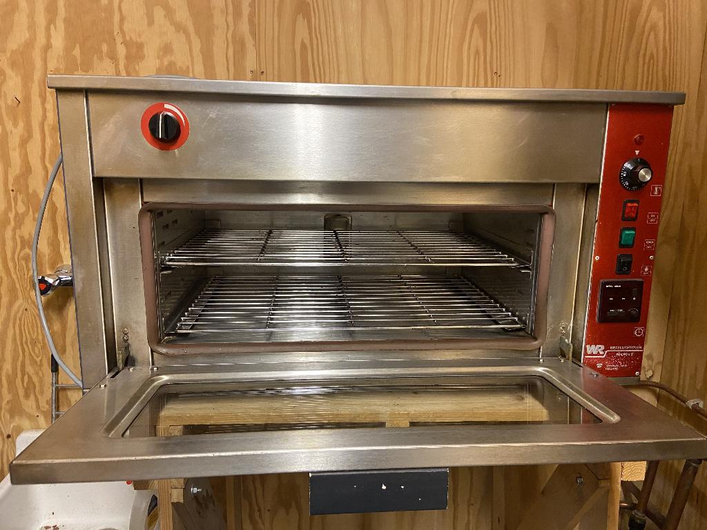 WR hetelucht oven (gebruikt), Witgoed en Apparatuur, Ovens, Ophalen, Minder dan 45 cm, Gebruikt, Oven