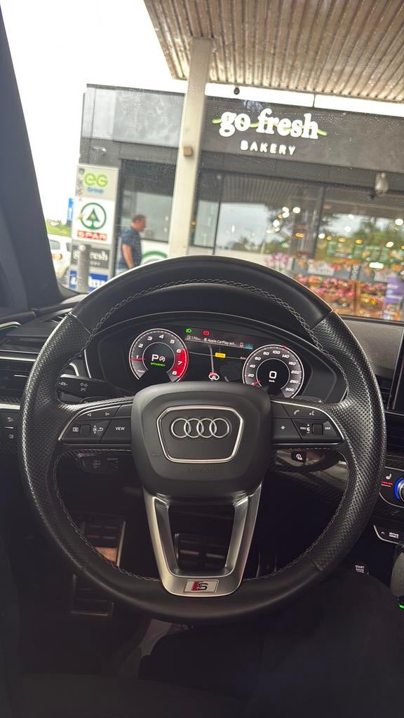 Originele Audi a4 stuur met S-line badge, Ophalen of Verzenden, Audi