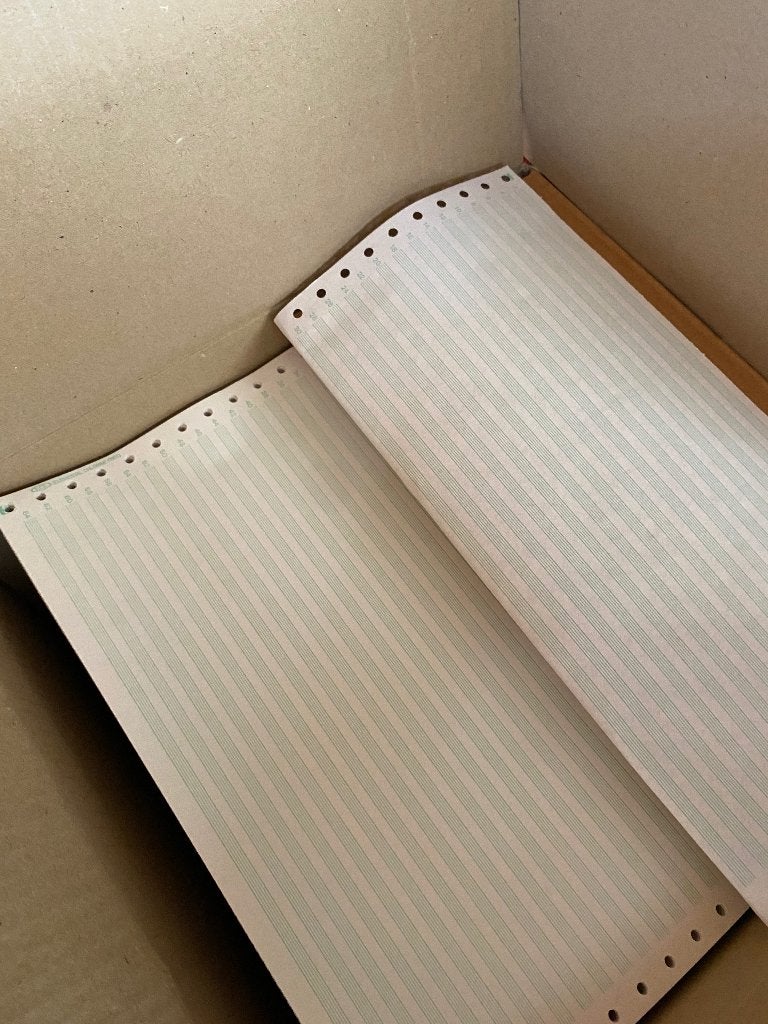 Kettingpapier zebragroen, Computers en Software, Ophalen, Nieuw, Overige typen