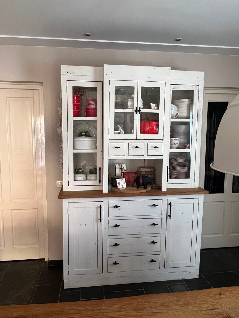 Buffet kast, Ophalen, Gebruikt, Eikenhout, Met lade(s)