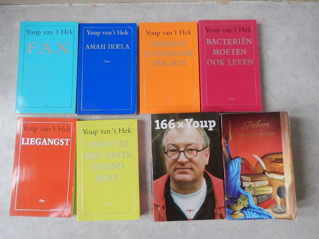 28x humor Y v't Hek  Yrrah P v Straaten voor €28,, Ophalen of Verzenden, Zo goed als nieuw, Anekdotes en Observaties, P v Straaten Y v't Hek Cornelissen