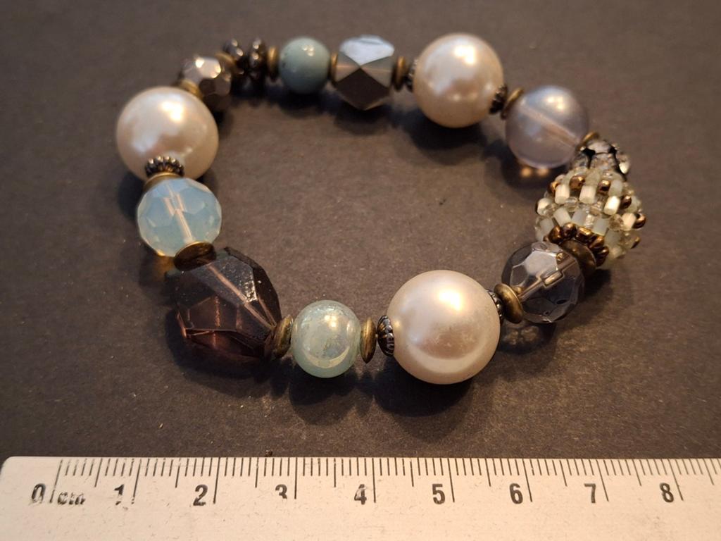 Diverse verschillende vintage armbanden (4), Sieraden, Tassen en Uiterlijk, Armbanden, Ophalen of Verzenden, Overige kleuren, Overige materialen