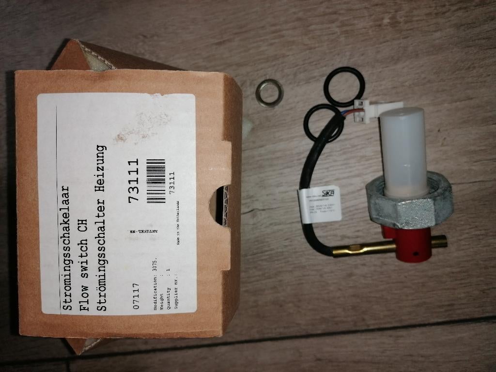 Nefit Stromingschakelaar 73111 (Nieuw), Minder dan 30 cm, Hoog rendement (Hr), Cv-ketel of Combi-ketel, Nieuw