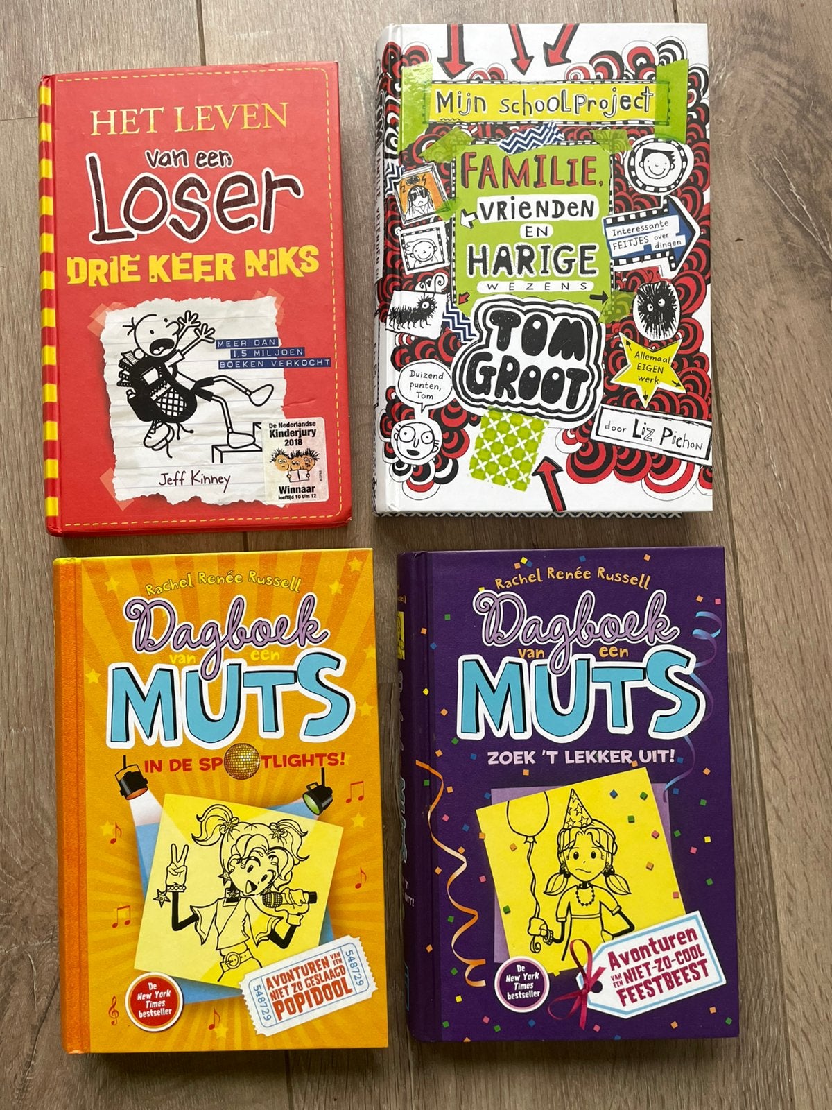 Dagboek van een Muts, Leven van een Loser en Tom Groot, Boeken, Ophalen, Zo goed als nieuw