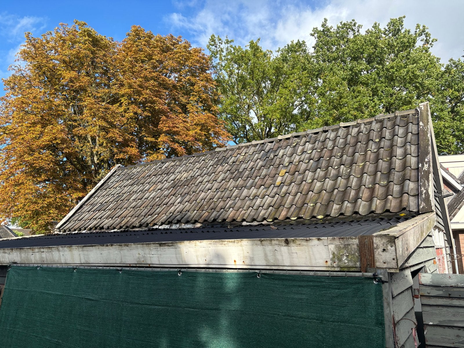 Gebruikte hollandse dakpannen, Doe-het-zelf en Verbouw, Ophalen, Gebruikt, Steen of Klei, Minder dan 5 m²