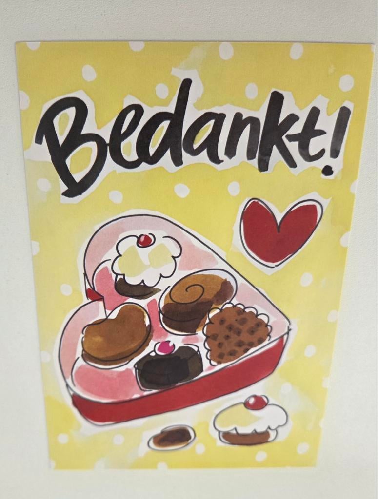 Doos bonbons - Bedankt - Blond Amsterdam, Verzenden, 1980 tot heden, Ongelopen, Overige thema's
