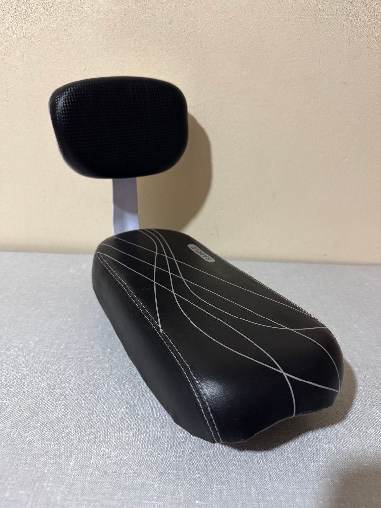 Z.G.A.N. fietsstoeltje - fietszitje met rugleuning SADDLE, Ophalen of Verzenden, Zo goed als nieuw, Achterzitje, SADDLE