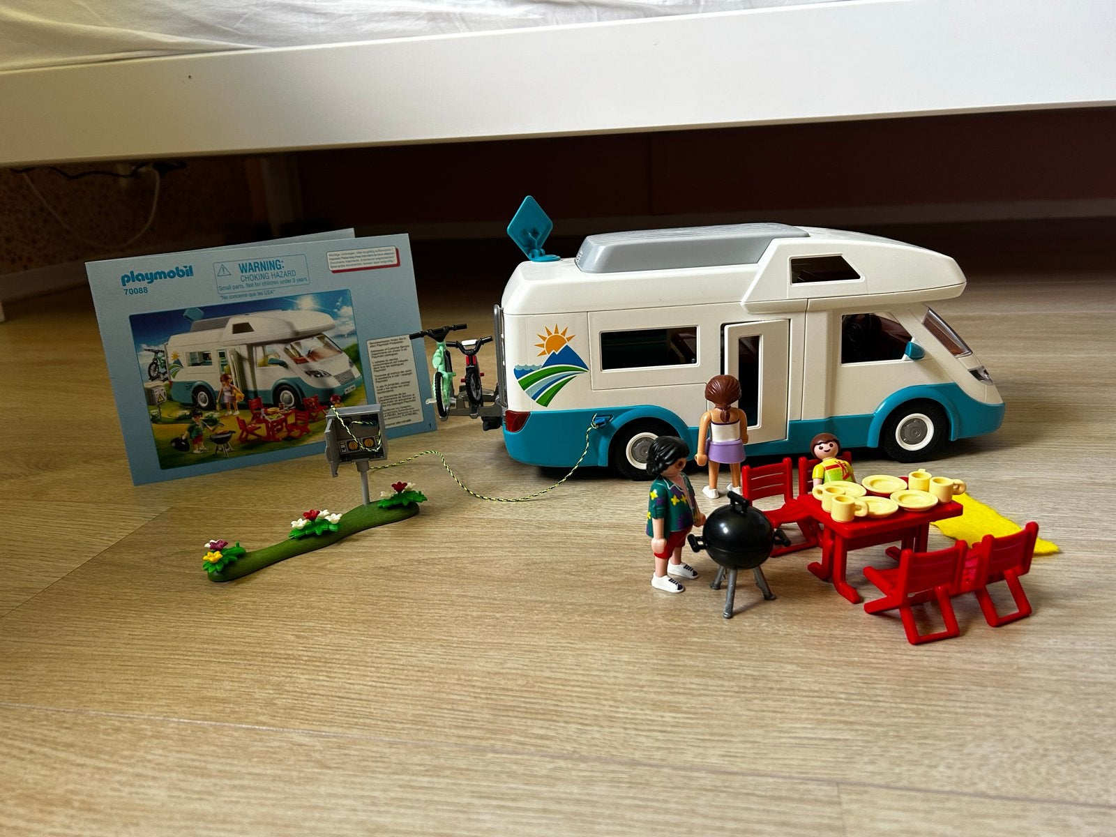 Playmobil Camper 70088, Ophalen, Zo goed als nieuw, Jongen of Meisje