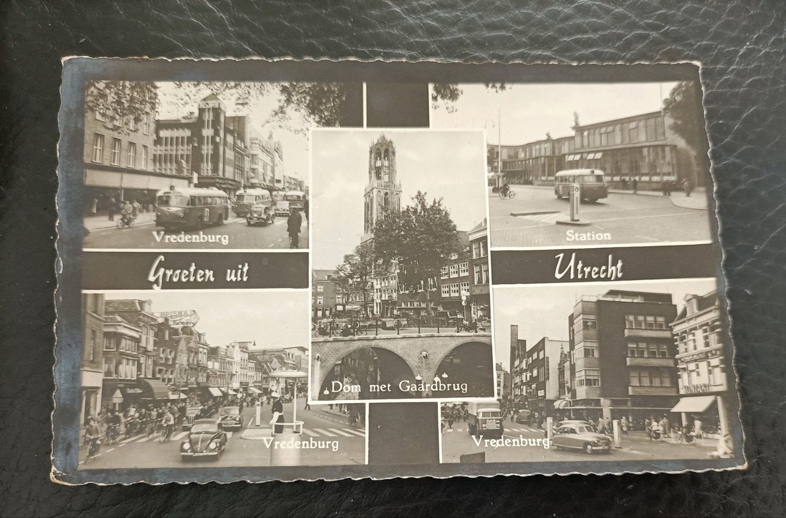 utrecht 5-luik, Verzamelen, Ophalen of Verzenden, 1940 tot 1960, Gelopen, Utrecht