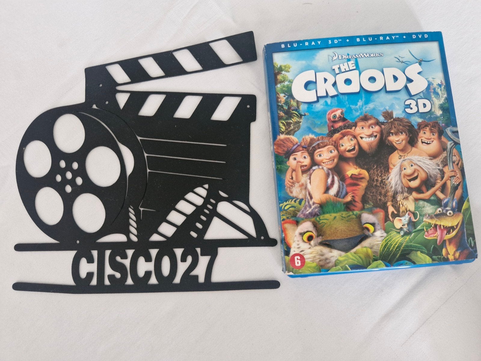 The Croods 3D + slipcover, Ophalen of Verzenden, Zo goed als nieuw, Tekenfilms en Animatie