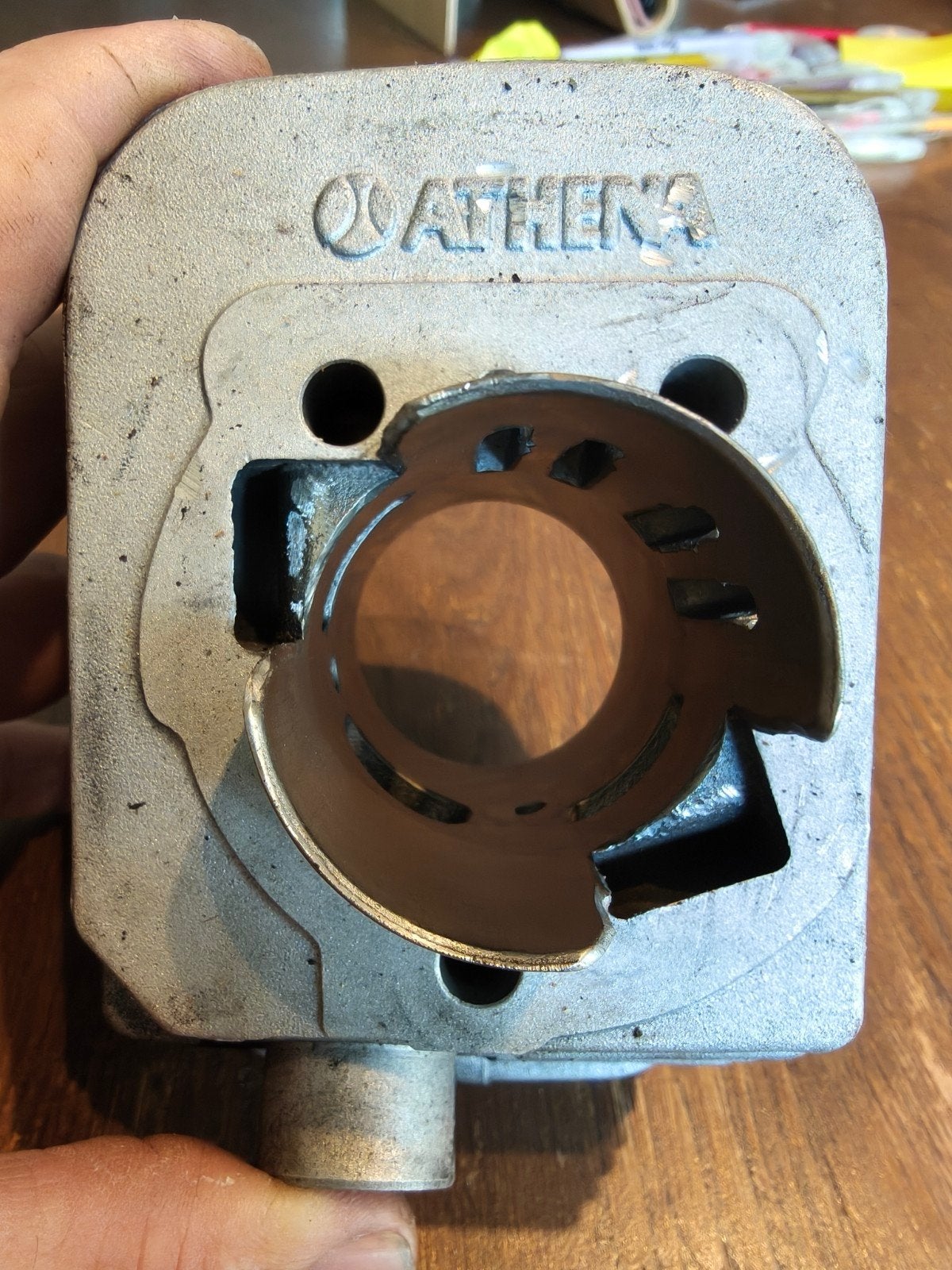 Athena cilinder voor Vespa Ciao, Si, Citta, Bravo, Ophalen of Verzenden, Gebruikt, Cilinder, Athena