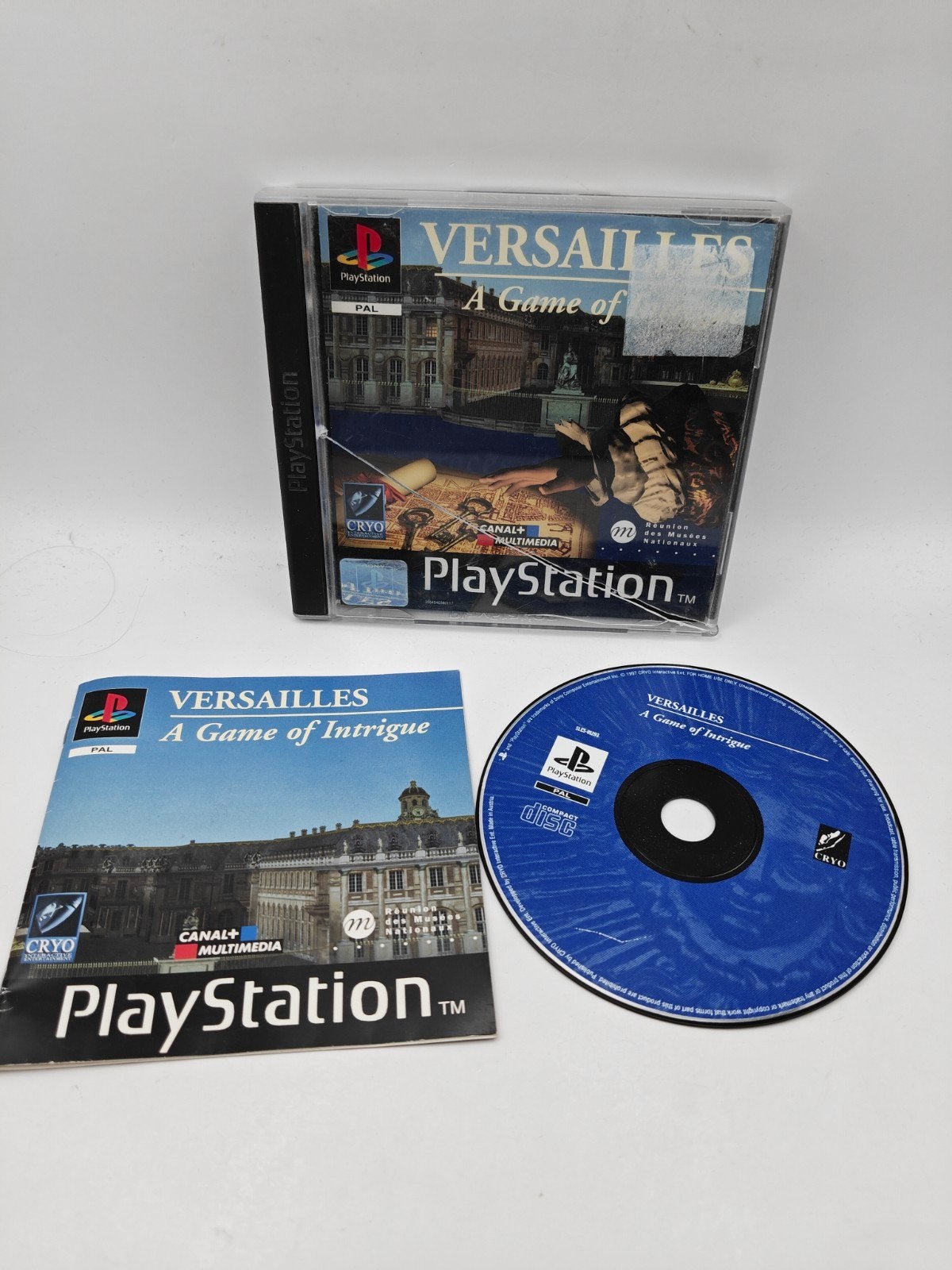Versailles: A Game of Intrigue PS1, Avontuur en Actie, Gebruikt, Cryo Interactive, 1 speler