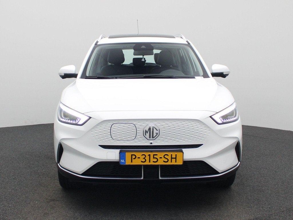 MG ZS EV Standard Range Luxury 50 kWh | Apple Carplay/Androi, Auto's, 12 maanden, Gebruikt, ZS, Wit