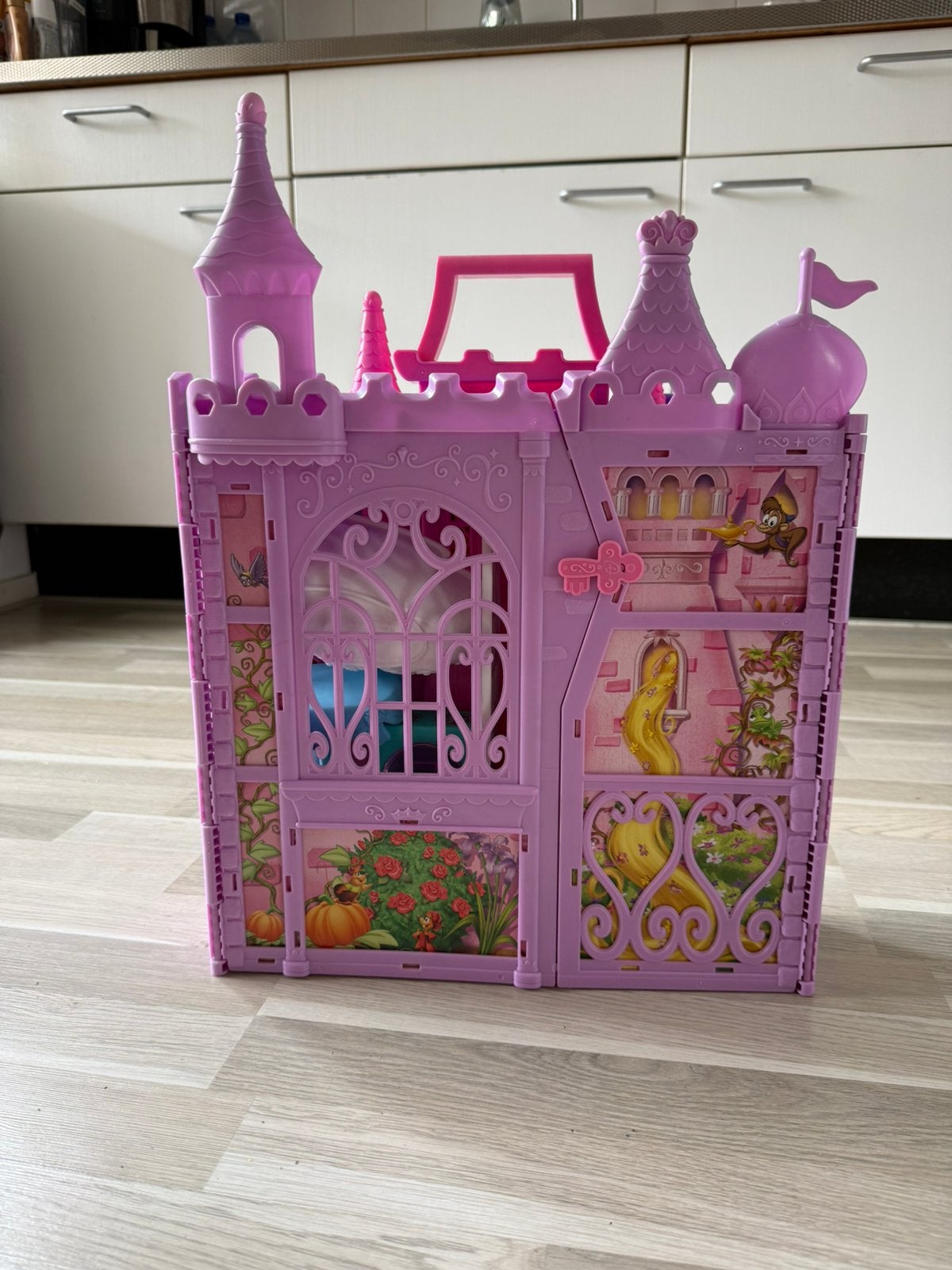 Prinsessenkasteel, Kinderen en Baby's, Speelgoed | Poppenhuizen, Ophalen, Gebruikt, Toebehoren