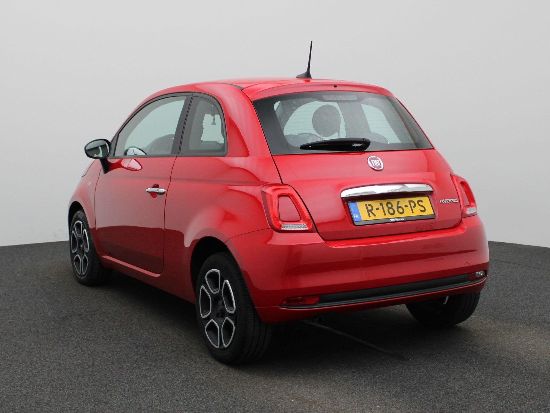 Fiat 500 1.0 Hybrid Club | AIRCO | LED | BLUETOOTH | LMV | M, 12 maanden, Stof, Euro 6, 4 stoelen
