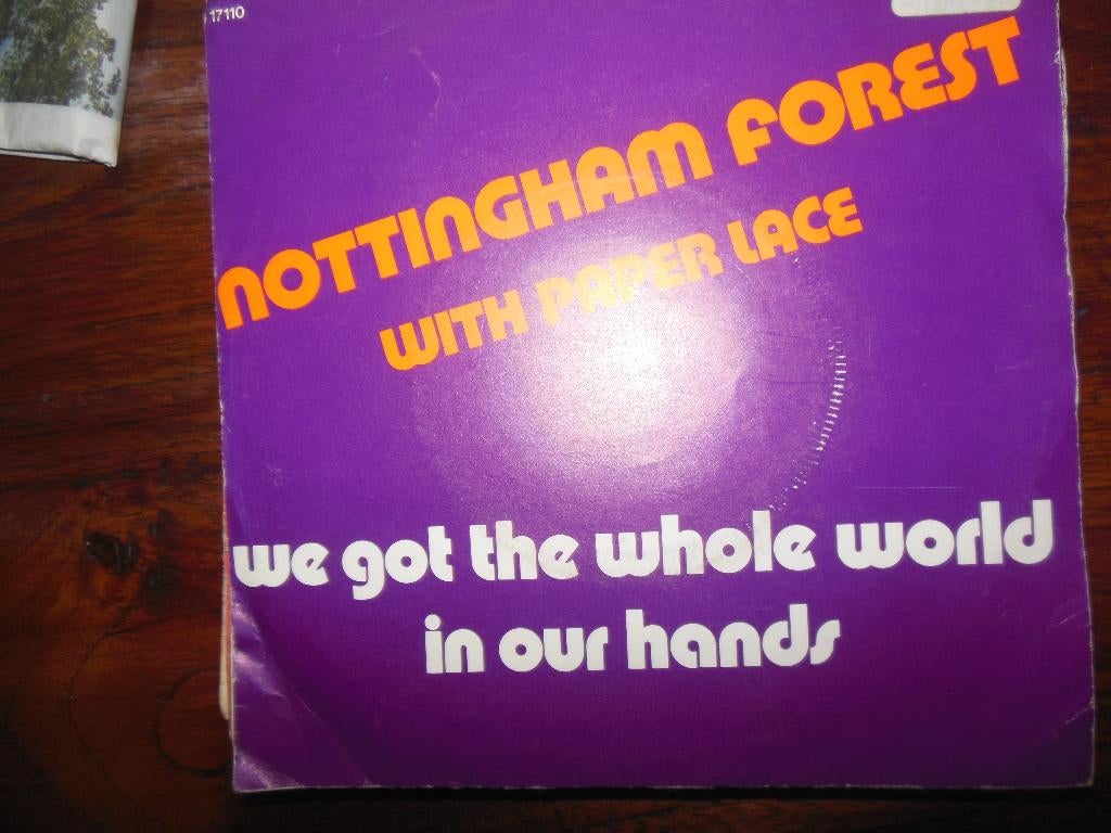single nothingham forrest &paper lace 45rpm jukebox vinyl 7', Cd's en Dvd's, Vinyl Singles, Gebruikt, 7 inch, Single, Ophalen of Verzenden
