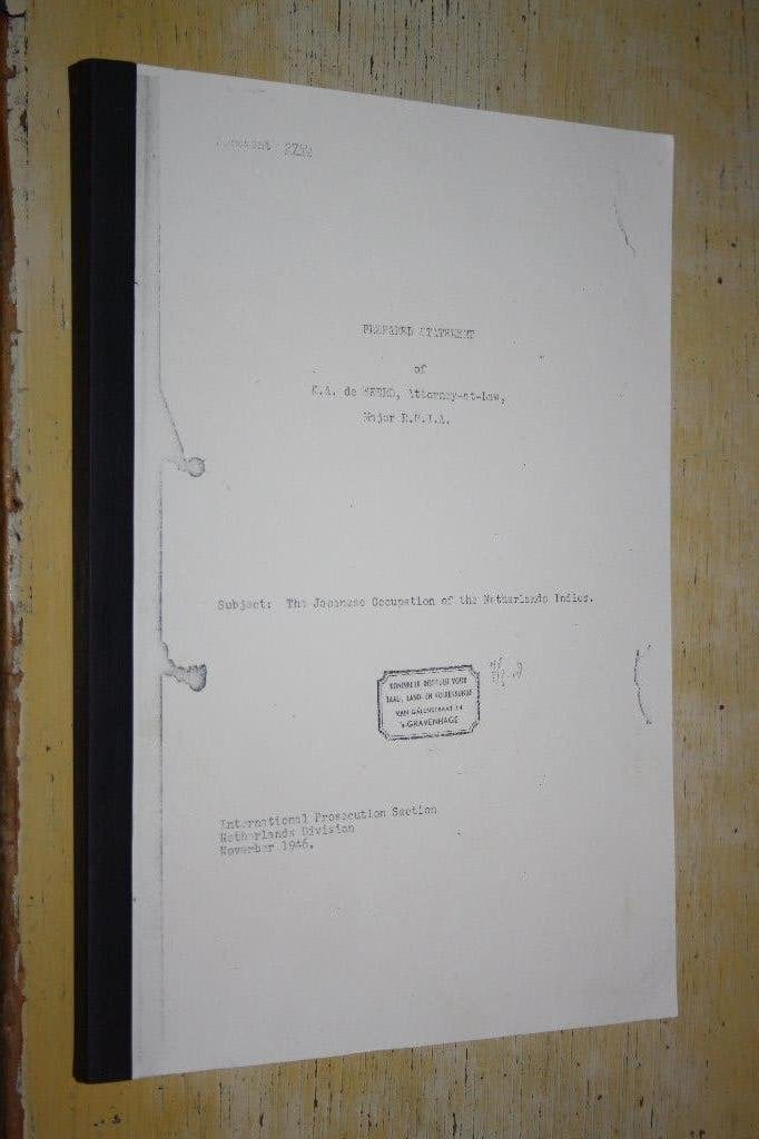 Weerd Japanese occupation of the Netherlands Indies 2750, Ophalen of Verzenden, Gelezen