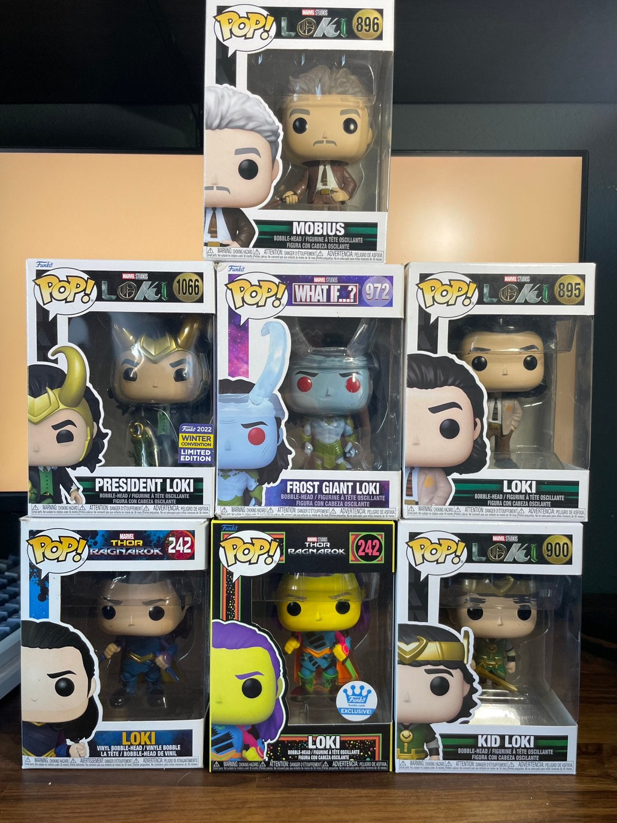 Funko Pop verzameling Loki Marvel, Ophalen of Verzenden, Zo goed als nieuw