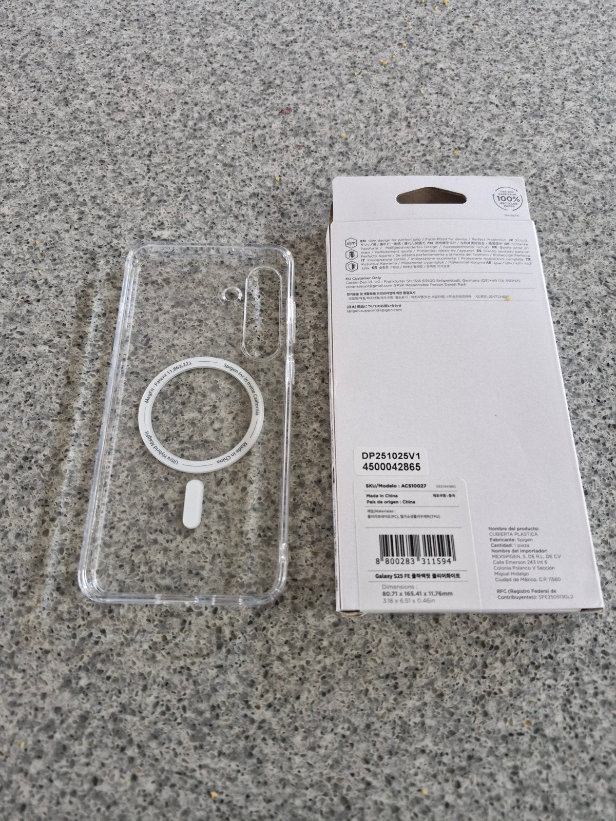 Spigen Ultra Hybrid Back Cover voor Samsung Galaxy S25 FE, Ophalen of Verzenden, Nieuw, Overige modellen, Hoesje of Tasje