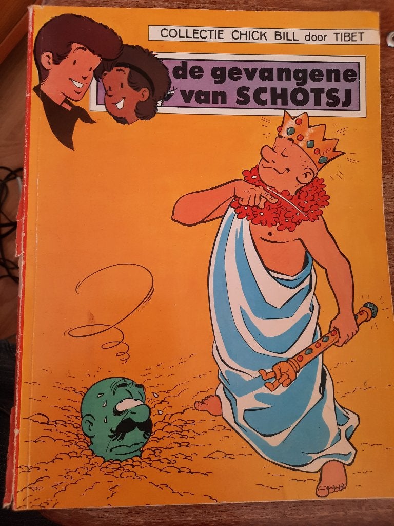 Chick Bill de Cow-Boy, de gevangene van Schotsj, Eén stripboek, Ophalen of Verzenden