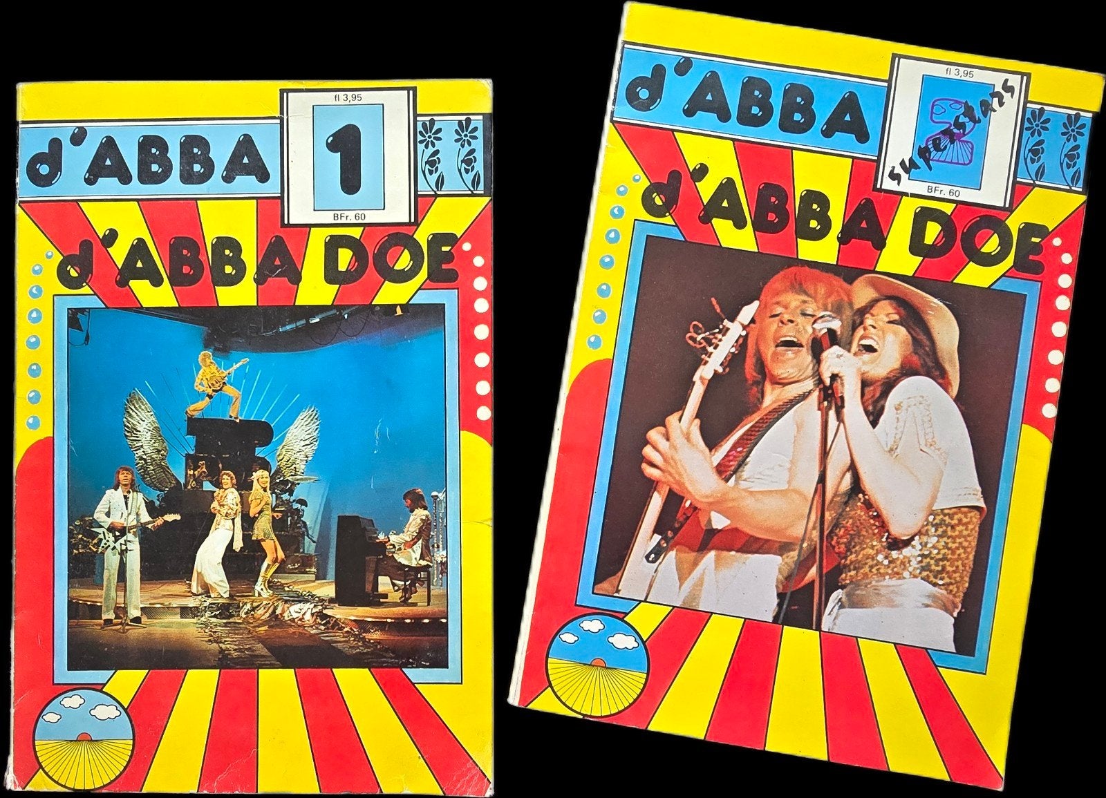 ABBA D'ABBA DOE Boekjes - Nummers 1 & 2, Artiest, Ophalen of Verzenden, Onbekend, Gelezen