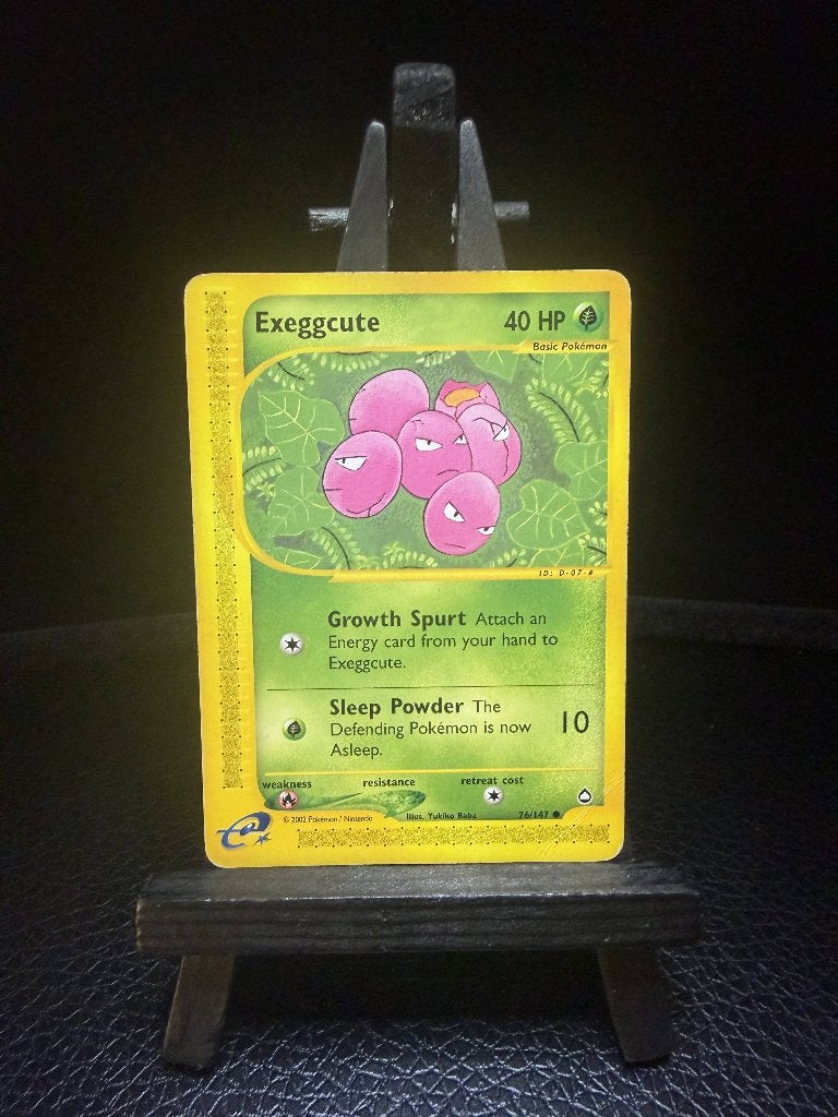 Pokémon Aquapolis Exeggcute 076/147 EX, Ophalen of Verzenden, Gebruikt, Losse kaart