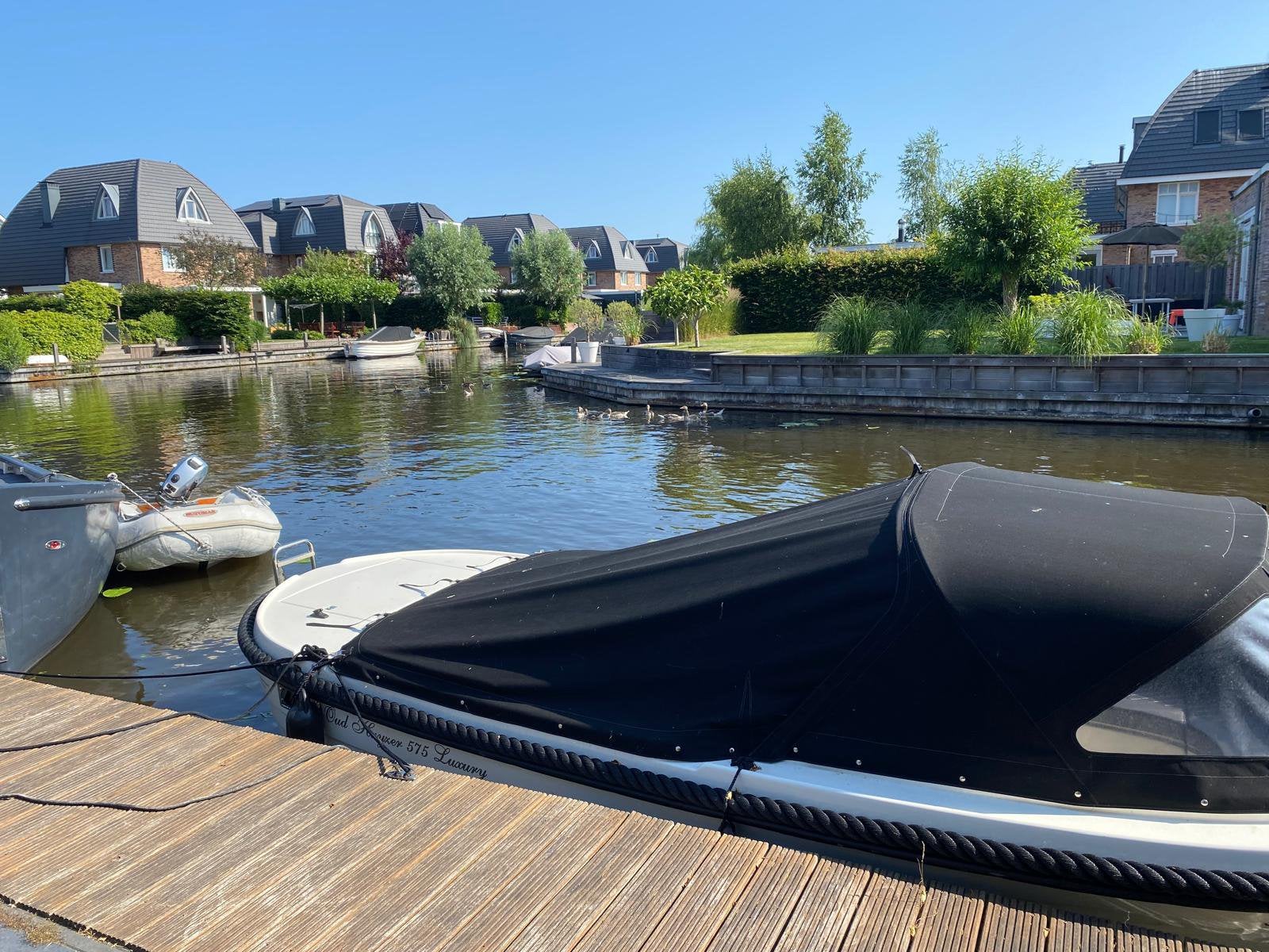 Oud Huijzer 575 Luxury Sloep, Watersport en Boten, Sloepen, Ophalen, Binnenboordmotor, Buiskap, Zo goed als nieuw