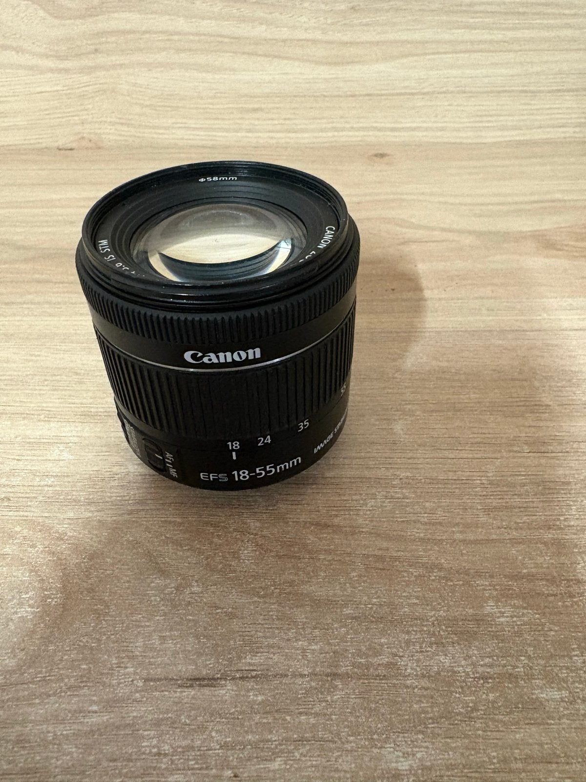 Canon EF-S 18-55mm f/3.5-5.6 IS STM Lens, Audio, Tv en Foto, Fotografie | Lenzen en Objectieven, Canon, Autofocus, Ophalen of Verzenden