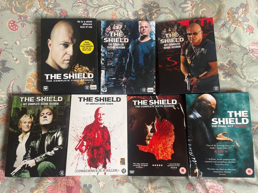 The Shield Complete Serie DVD Boxset - Seizoen 1 t/m 7, Vanaf 16 jaar, Ophalen of Verzenden, Zo goed als nieuw, Maffia en Misdaad