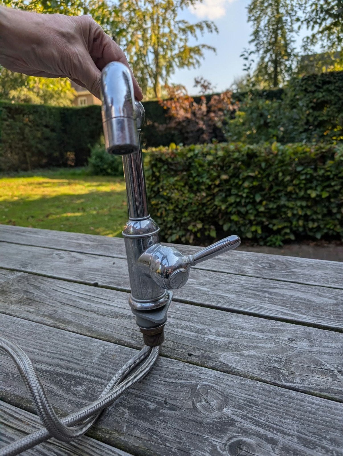 keukenkraan Hansgrohe  P-IX 9482 / IA, Ophalen, 25 tot 50 cm, 50 tot 100 cm, Minder dan 100 cm