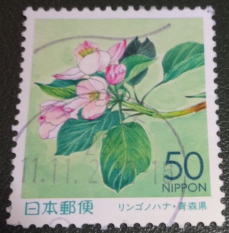 Japan - Nippon - Mi 3641 - Tohoku - Sierappel - PJa01-01, Verzenden, Gestempeld, Oost-Azië