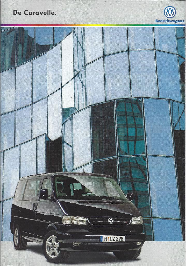 Brochure VW Caravelle 1999, Ophalen of Verzenden, Gelezen, Volkswagen
