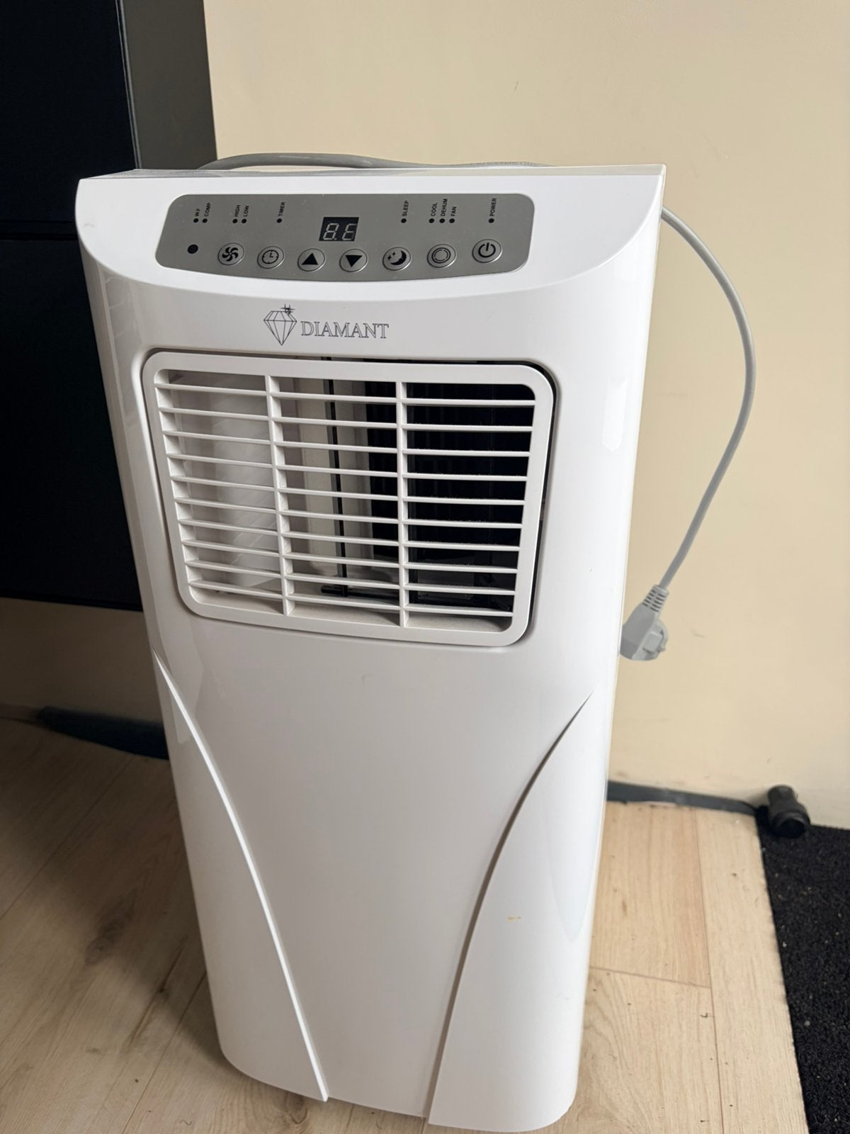 Mobiele airco, Ophalen, Minder dan 60 m³, 3 snelheden of meer, Zo goed als nieuw