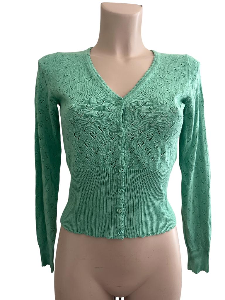 King Louie vest S, Maat 38/40 (M), Ophalen of Verzenden, Zo goed als nieuw, Groen