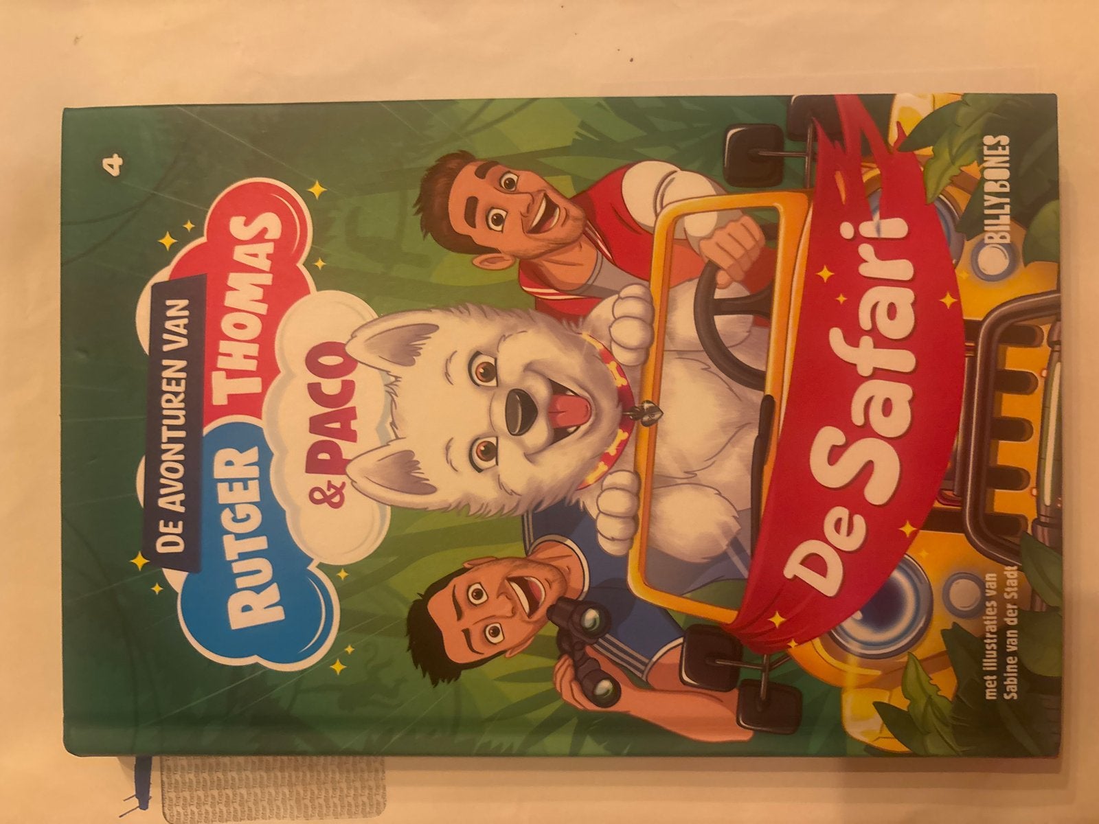 De Avonturen van Rutger, Thomas & Paco: De Safari, Ophalen of Verzenden, Zo goed als nieuw, Fictie algemeen