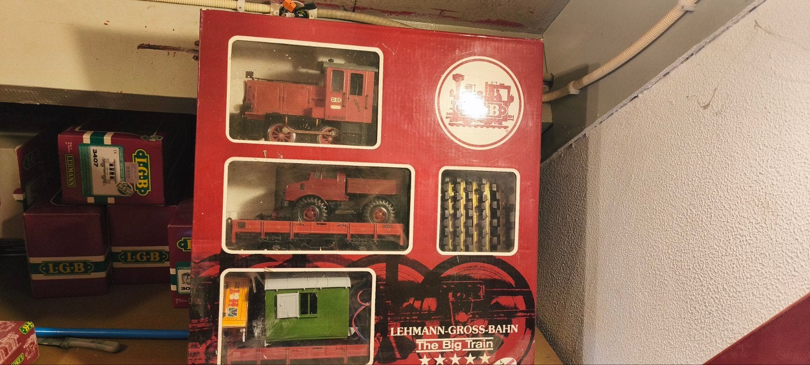 LGB Lehmann-Gross-Bahn 'The Big Train' Treinset, Overige merken, Treinset, Gelijkstroom, Ophalen of Verzenden